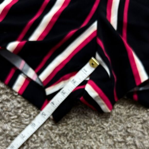 Torrid Red, Black & White Striped Shorts - Picture 5 of 6